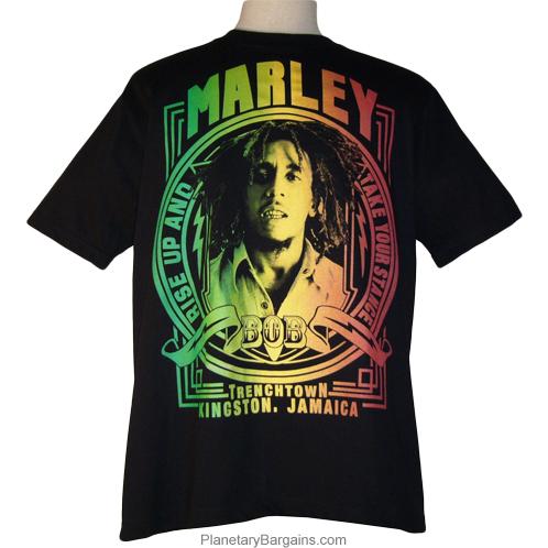 Bob Marley Rise Up And Take Your Stance Shirt
